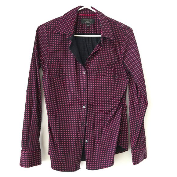 2/$30 Banana Republic Slim Fitted Non Iron Shirt - Picture 1 of 3